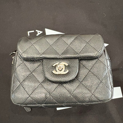 Sac Chanel mini double noir