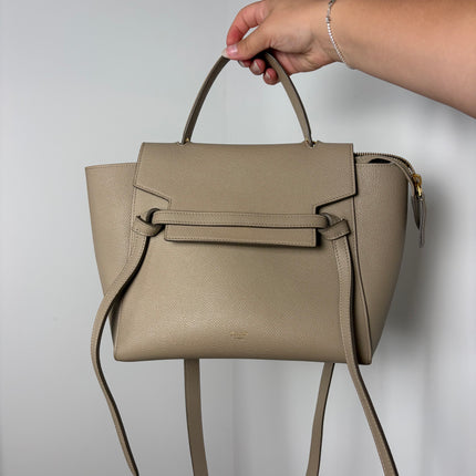 Sac Celine Belt Micro Beige Sable