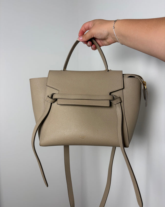 Sac Celine Belt Micro Beige Sable