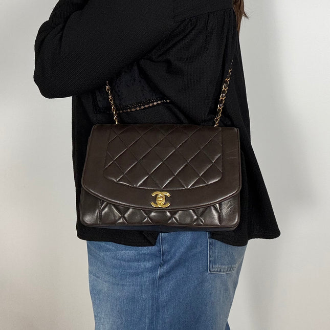 Sac Diana GM Chanel Chocolat
