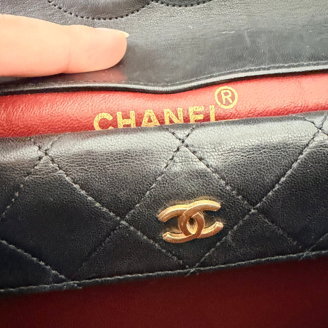 Sac Chanel simple rabat 23cm
