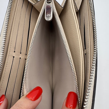 Portefeuille Louis Vuitton Zippy cuir mahina