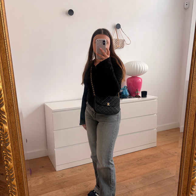 Sac Chanel Demie lune vintage