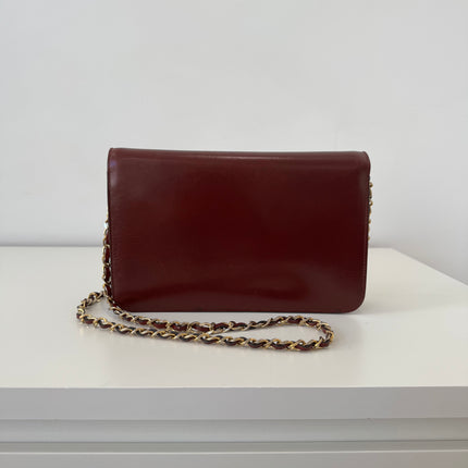 Sac Chanel Bordeaux Bandoulière