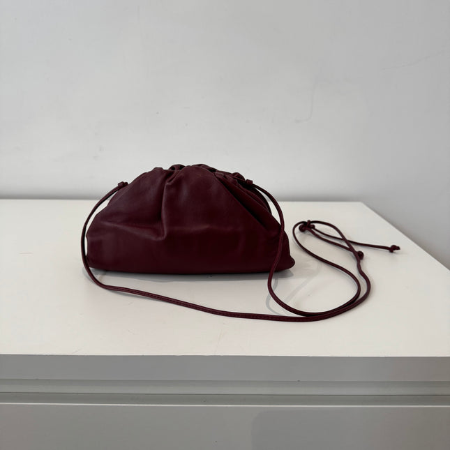 Sac Bottega Veneta Mini Pouch Burgundy