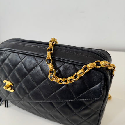 Sac Caméra Chanel bandoulière fermoir classique