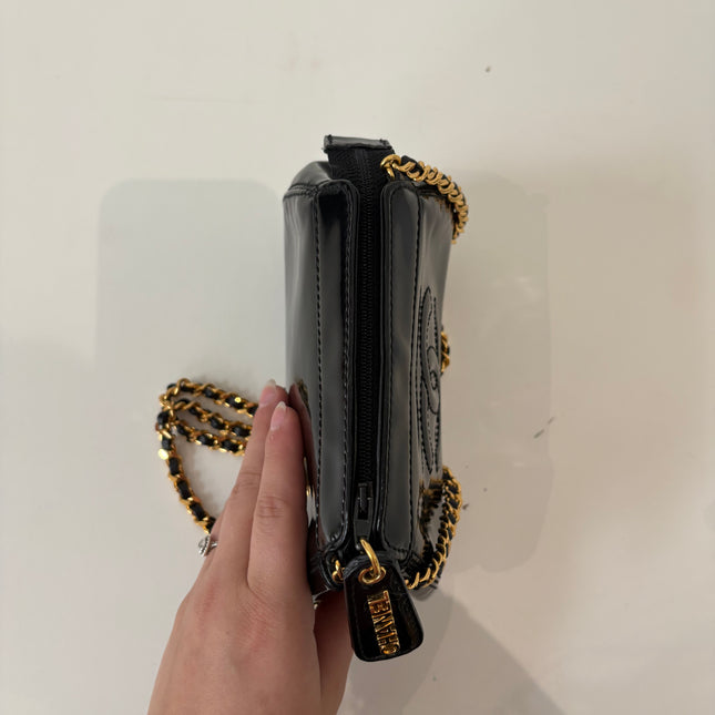 Sac Chanel bourse vernis