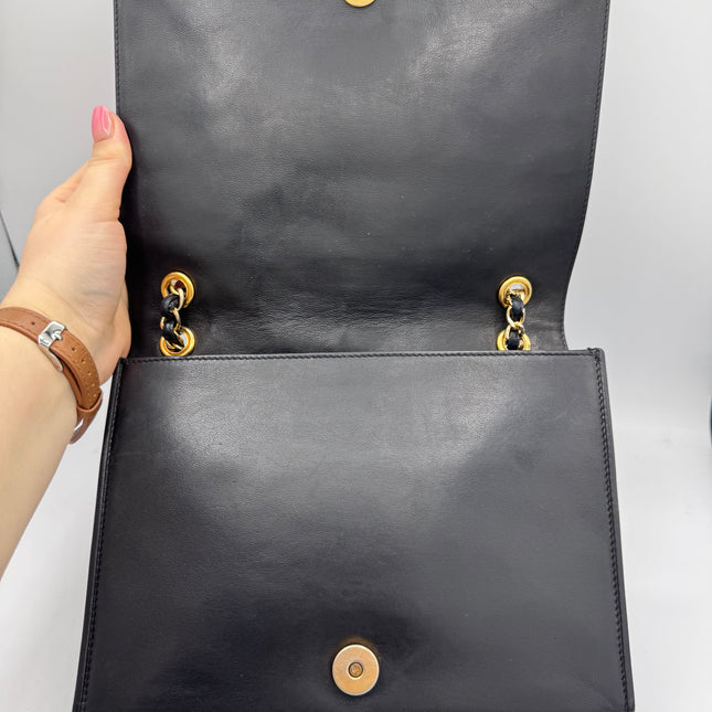 Sac Chanel Single flap Vintage Noir