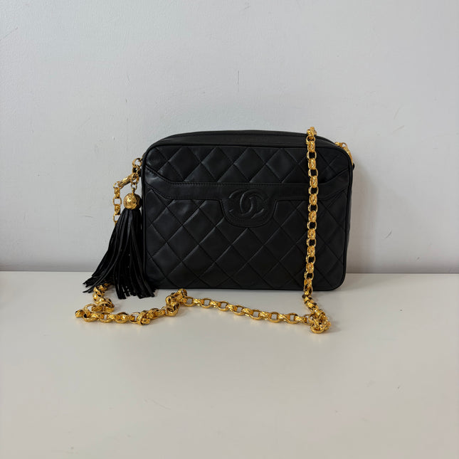 Sac Chanel Caméra Noir CC
