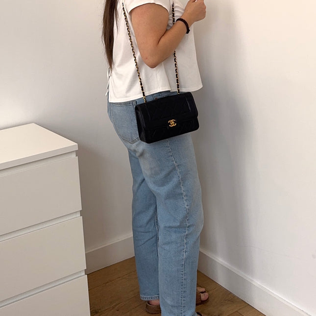 Sac Chanel Diana PM Marine