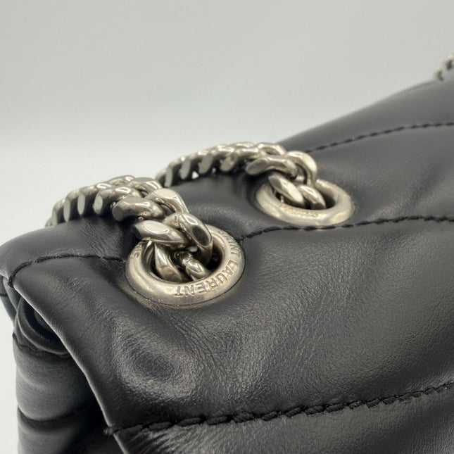 Sac Saint Laurent Loulou small bijouterie argent