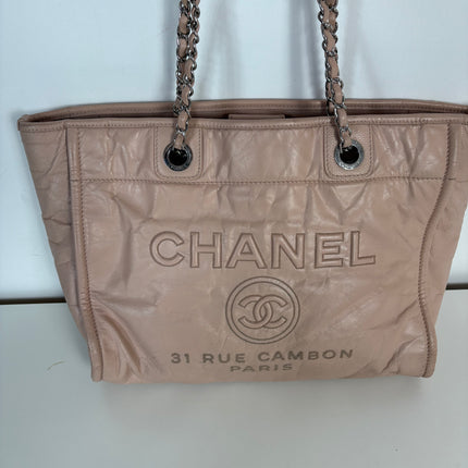 Sac chanel Deauville cuir