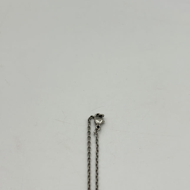 Collier Hermes mini pop blanc