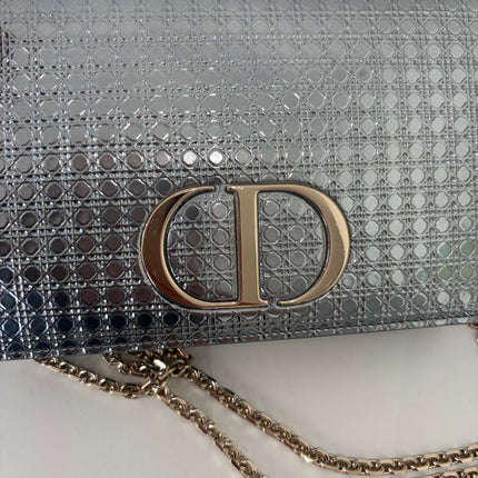 Sac Dior 30 Montaigne argenté