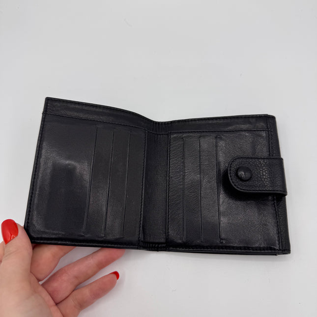 Portefeuille Chanel Cuir Caviar Noir