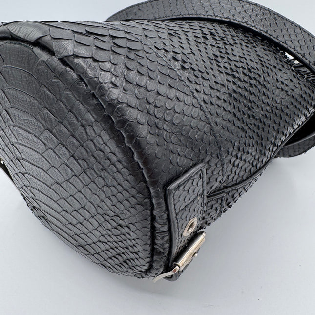 Sac Saint Laurent Rider Python