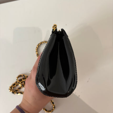 Sac Chanel bourse vernis