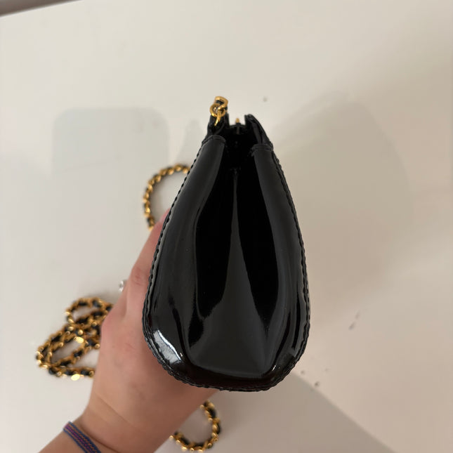 Sac Chanel bourse vernis