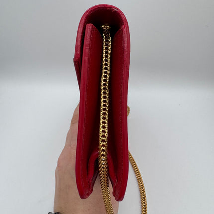 Sac Betty Chain Saint Laurent Rouge Étoiles