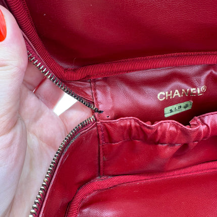 Vanity Chanel Rouge Cuir Caviar