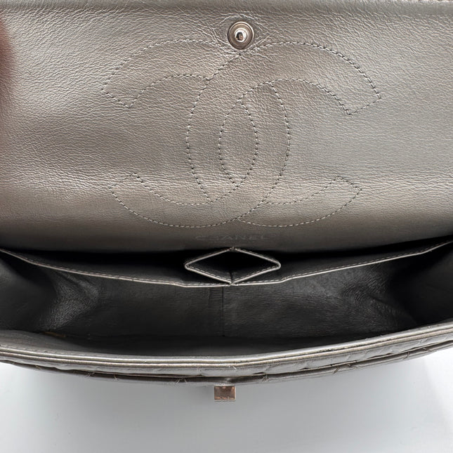 Sac 2.55 Chanel Grand Argent