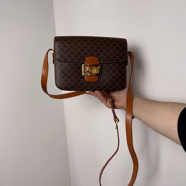 Sac Céline macadam fermoir calèche