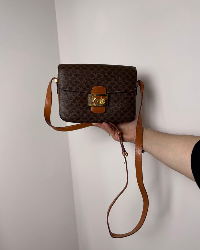 Sac Céline macadam fermoir calèche