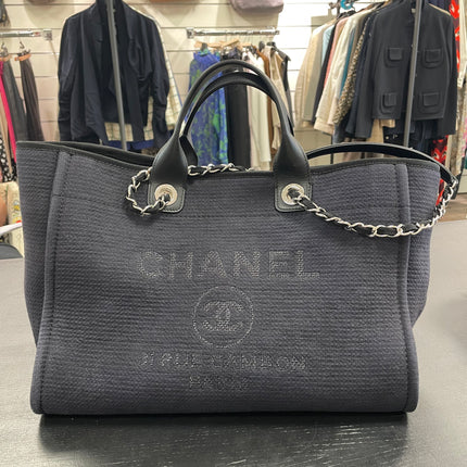 Cabas Chanel Deauville grand modèle