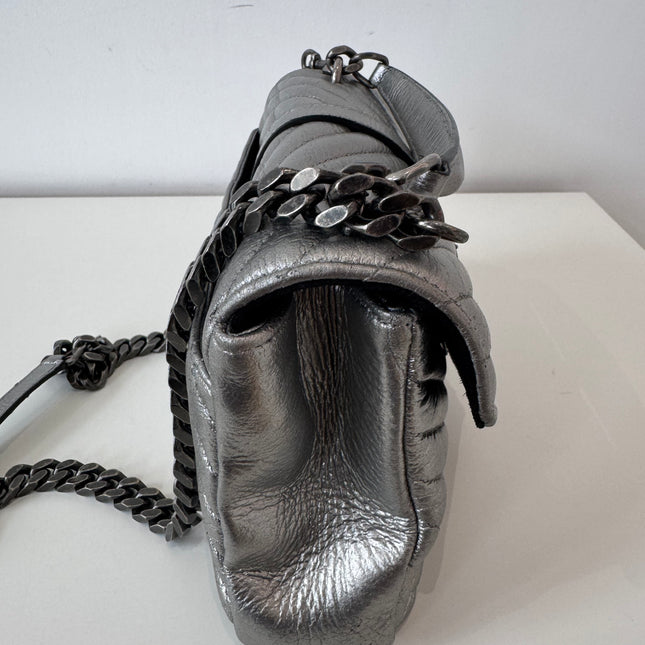 Sac Saint Laurent Collège argent