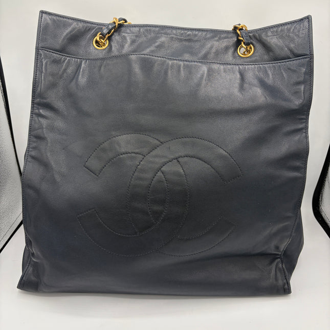 Cabas Chanel Marine CC