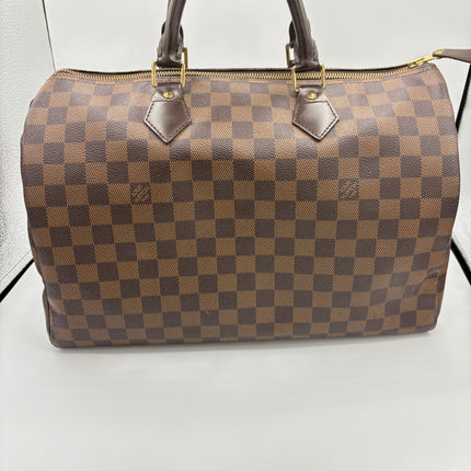 Sac Louis Vuitton Speedy 35 damier ébène