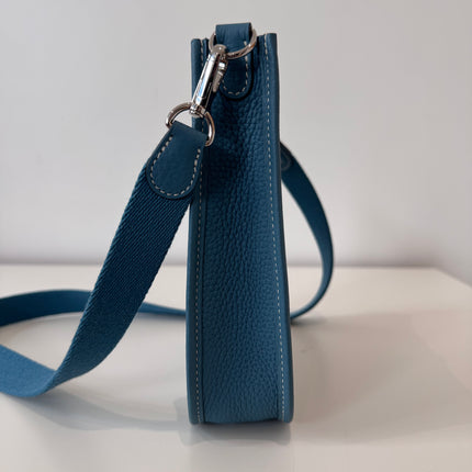 Sac Hermès Evelyne 16 Bleu Jean