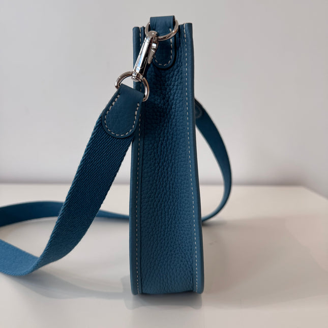 Sac Hermès Evelyne 16 Bleu Jean