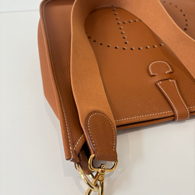 Sac Hermès Evelyne 31 Gold
