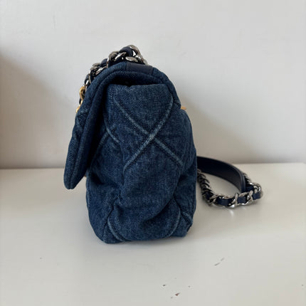 Sac Chanel 19 Small denim