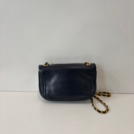 Sac Chanel marine vintage bandoulière