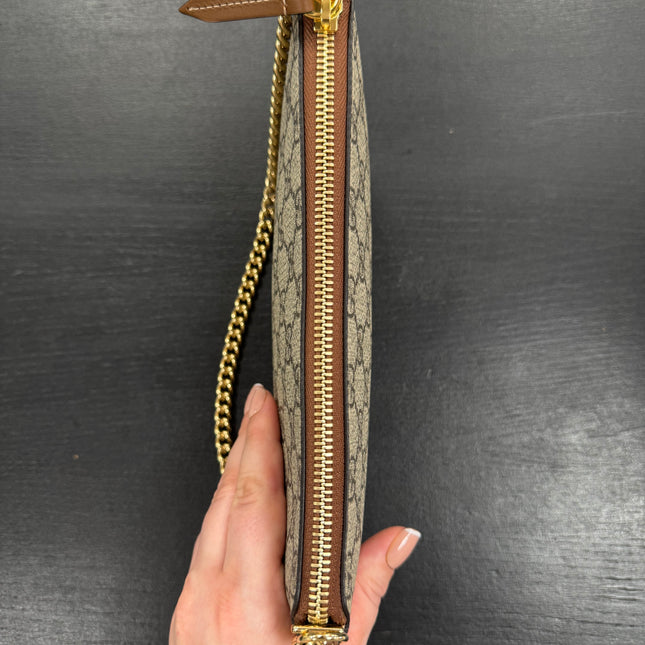 Sac Pochette Toile Gucci