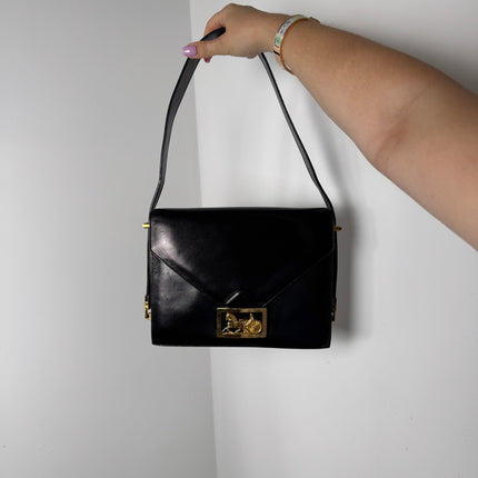Sac Celine Vintage Épaule fermoir calèche
