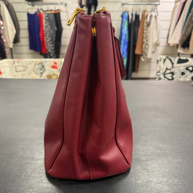 Cabas Prada Galleria GM Rouge