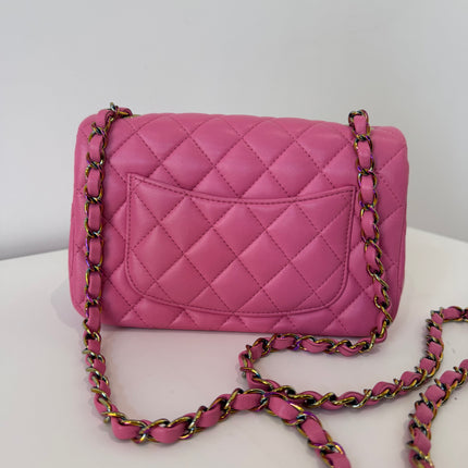 Sac Chanel Mini Timeless Rose Édition Limitée