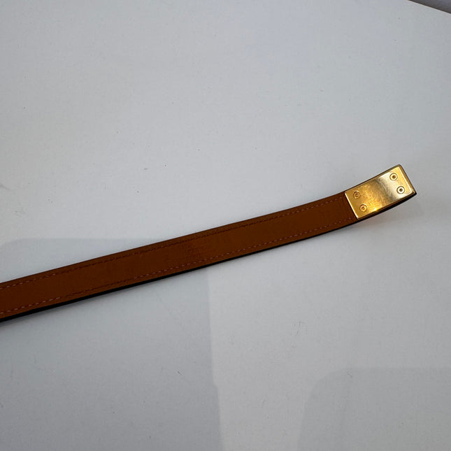 Bracelet Hermès Drag Double Tour noir