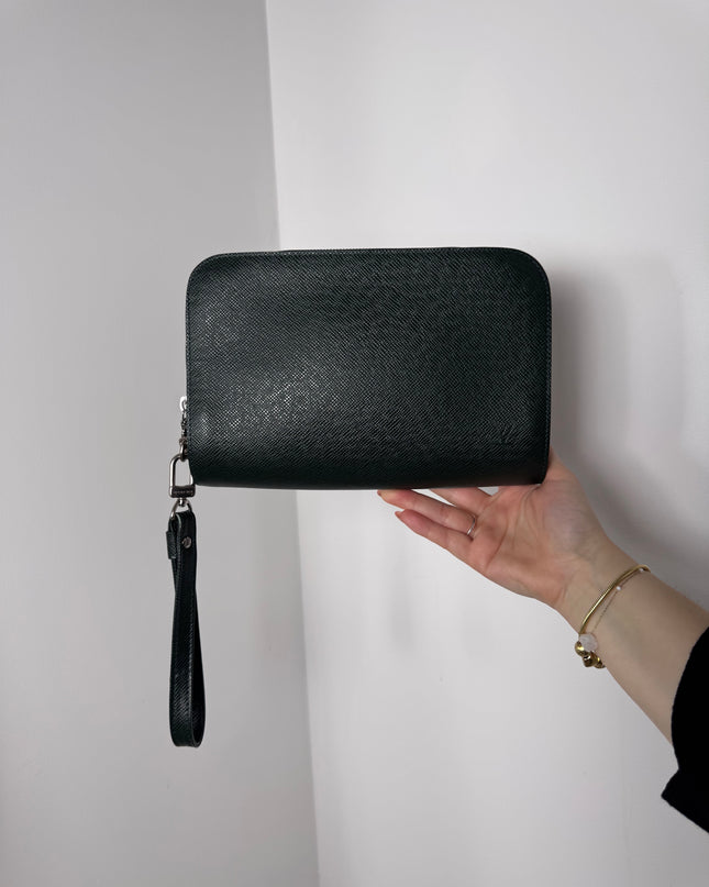 Pochette Louis Vuitton Baikal Taïga Vert foncé