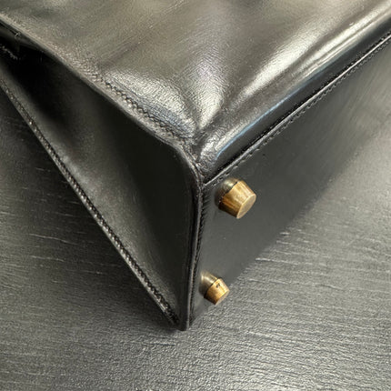 Kelly 32 Hermès Box Noir