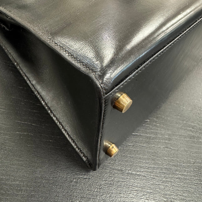 Kelly 32 Hermès Box Noir