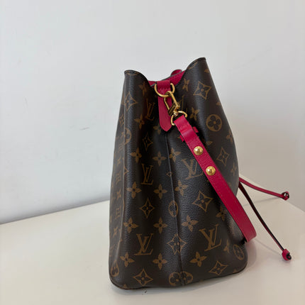 Sac Louis Vuitton Neo Noé Monogram Fushia MM