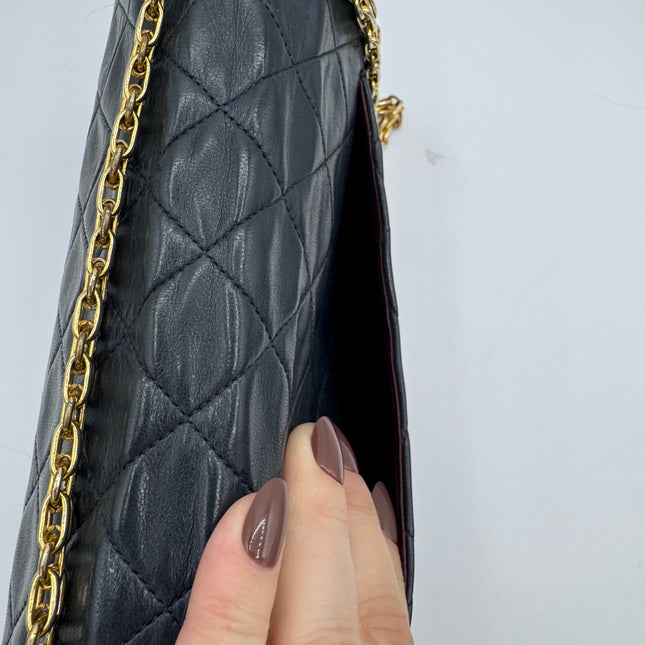 Sac Chanel Vintage Timeless Marine