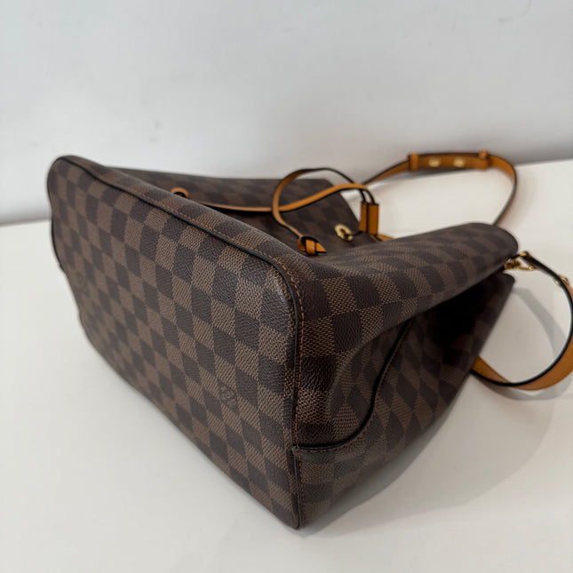 Sac Louis Vuitton Neo Noé Damier ébène & safran