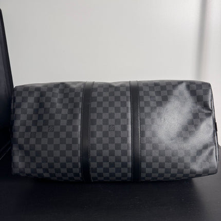 Sac Louis Vuitton Keepall 55 damier graphite