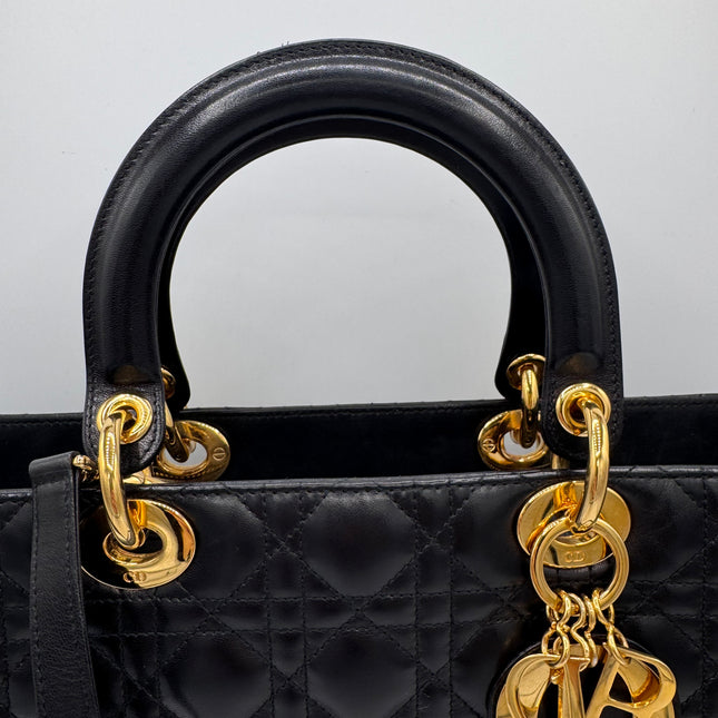 Sac Lady Dior Large Noir