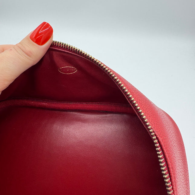 Vanity Chanel Rouge Cuir Caviar